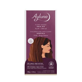 Ayluna Plant-Based Hair Dye Nr.60 Chili Red 100g