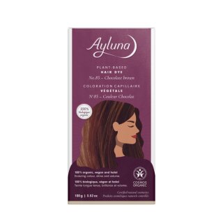 Ayluna Plant-Based Hair Dye No.85 Coffee Brown 100g