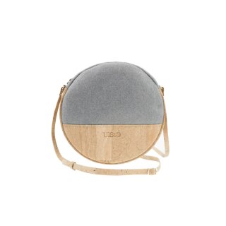 Ulstø Handbag Macra grey natural 1Pc.