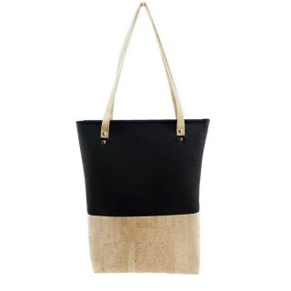 Ulstø Schoulder Bag Alba black natural 1Pc.