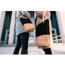 Ulstø Schultertasche Alba schwarz natur 1St.