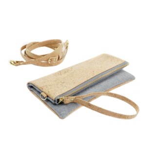 Ulstø Clutch/Umhängetasche Cerris grau natur 1St.