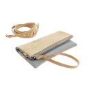 Ulstø Clutch/Umhängetasche Cerris grau natur...