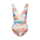 Boochen Badeanzug Newgale Sakura/Lemon L