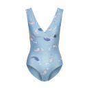 Boochen Swimsuit Newgale Koi Fish/Light Blue