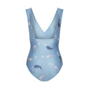 Boochen Swimsuit Newgale Koi Fish/Light Blue L