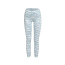 Boochen High-Waist Leggings in Ocean Wave Print