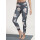 Boochen High-Waist Leggings in Dark Sakura Print XL