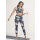 Boochen High-Waist Leggings in Dark Sakura Print XL