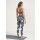 Boochen High-Waist Leggings in Dark Sakura Print XL