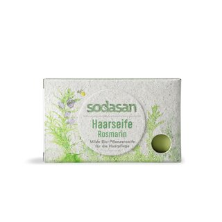 Sodasan Hair Soap Rosemary 100g