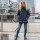 BMS Atmungsaktive Regenjacke marine 74