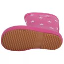 BMS Kinder Gummistiefel Pink mit weißen Sternen Gr.23