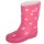 BMS Kinder Gummistiefel Pink mit weißen Sternen Gr.23