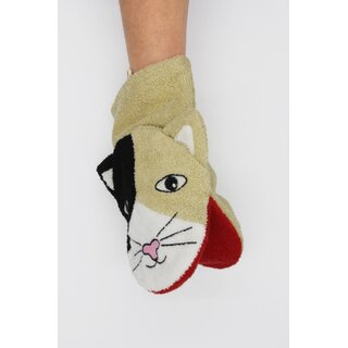 Fuernis Wash Glove Cat Karoline 1pc.