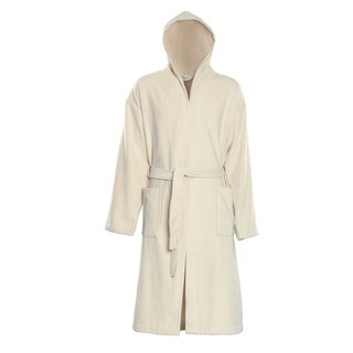 Living Crafts Bathrobe natural 1Pc. L/XL