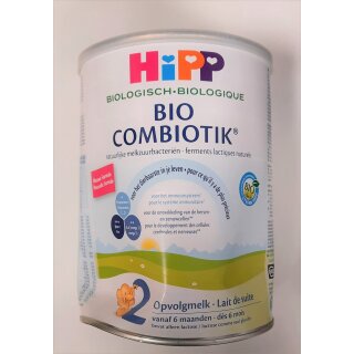 HiPP Organic Follow-on 2 Formula Combiotik® Dutch with dented can 800g