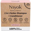 Niyok 2in1 Solid Shampoo & Conditioner Soft Blossom 80g