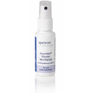 Apeiron Auromère® Herbal Mouth Spray - Menthol Free 30ml