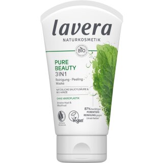 Lavera Pure Beauty 3in1 Reinigung 125ml