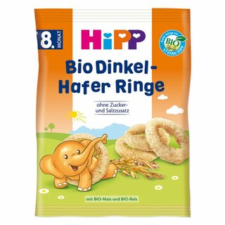 HiPP Bio Dinkel-Hafer Ringe 30g