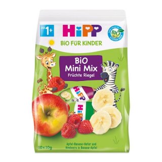 HiPP Organic Mini Mix Fruits Bar 100g