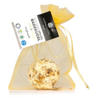 Bademeisterei Bubble Bath Ball Stone Pine & Lemon 50g