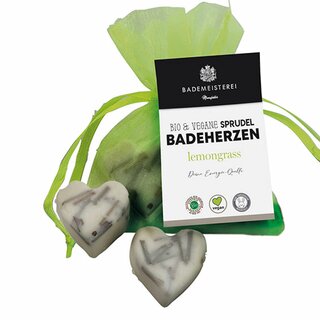 Bademeister Bath hearts Lemongrass 15g