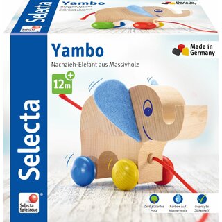 Selecta Pull-along Toy Elephant Yambo 1pc.