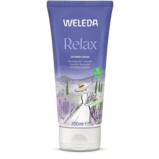 Weleda Relax Shower Cream Lavender 200ml