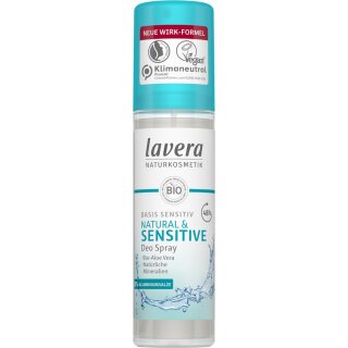 Lavera Deo Spray Basis Sensitiv - Natural & Sensitiv 75ml