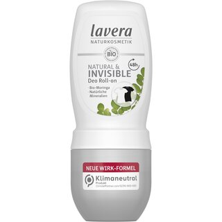 Lavera Deo Roll-on - Natural & Invisible 50ml