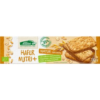 Allos Hafer Nutri+ Kekse 130g