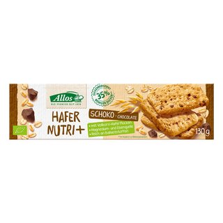 Allos Hafer Nutri+ Kekse Schoko 130g