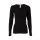 Living Crafts Wool/Silk V-Neck Longsleeve Undershirt 1St. black 40/42