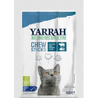 Yarrah Bio Kaustangen fr Katzen 3x5g