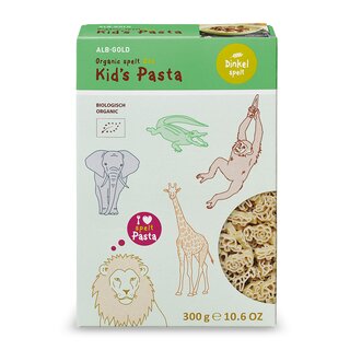 Alb-Gold Kids Bio-Dinkel Pasta - Zoo 300g