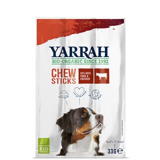 Yarrah Chew Sticks for Dogs 3x11g