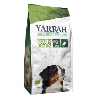 Yarrah Dog Biscuits vegetarian for large Dogs 500g