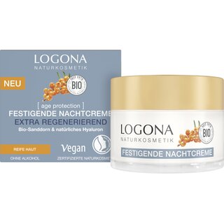 Logona Age Protection Firming Night Cream Extra Regenerating 50ml