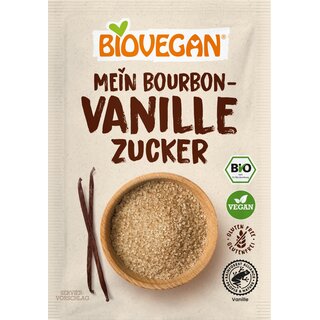Biovegan Mein Bourbon-Vanillezucker 4x8g
