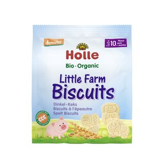 Holle Little Farm Biscuits Dinkel-Keks 100g