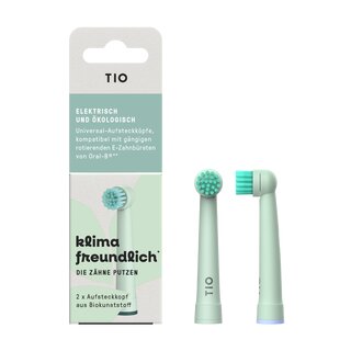 Tio Electric Toothbrushes Attachment Heads 2pcs