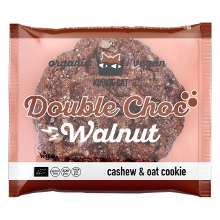 Kookie Cat Keks mit Kakaobohnen & Walnüssen 50g