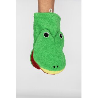 Fuernis Wash Glove Frog Fred 1pc. L