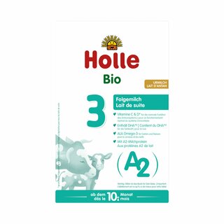 Holle A2 Organic Infant Follow-on Formula 3 400g (14.1oz) - NEW