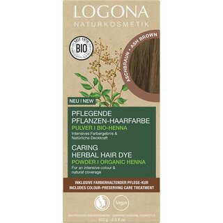 Logona Herbal Hair Colour Ash Brown 100g