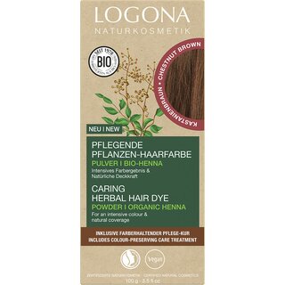 Logona Herbal Hair Colour Chestnut Brown 100g