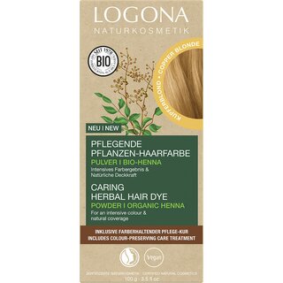 Logona Herbal Hair Colour Copper Blonde 100g