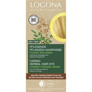 Logona Herbal Hair Colour Powder Gold Blonde 100g